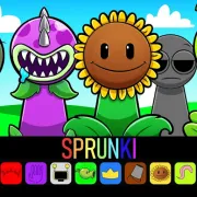 Sprunki Plants VS Zombies