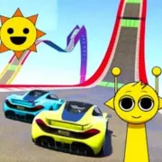 Sprunki Stunt Driving Simulator