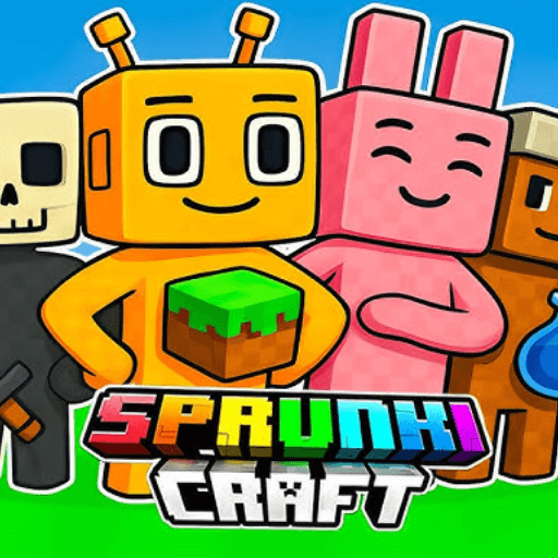 spranks in Sprunki Craft – Sandbox 3D with 3d graphics